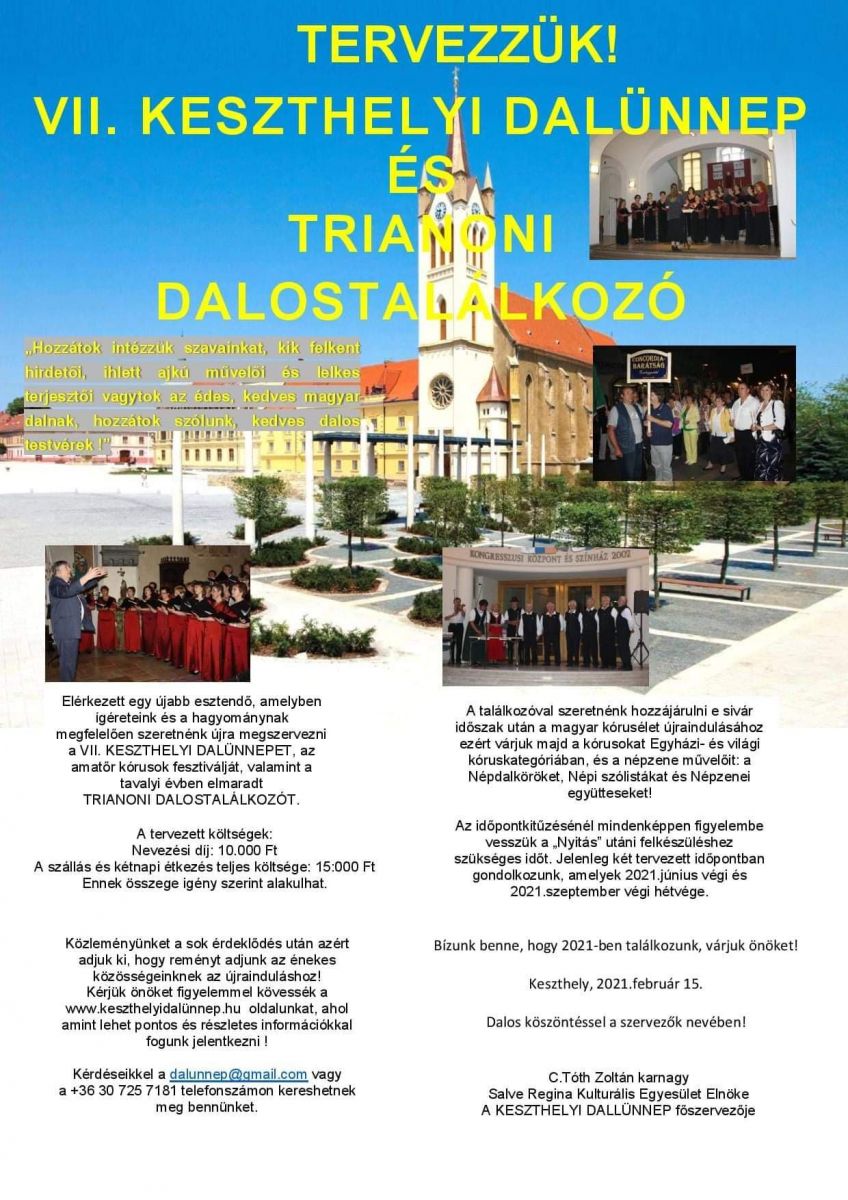 Keszthelyi Dalünnep 2021